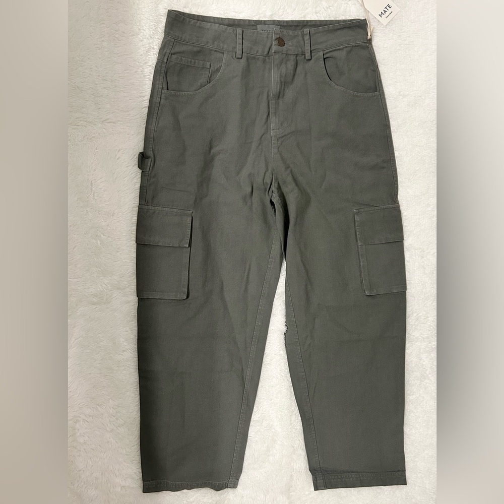 Mate The Label Organic Cotton Canvas Cargo Pants - Picture 7 of 16